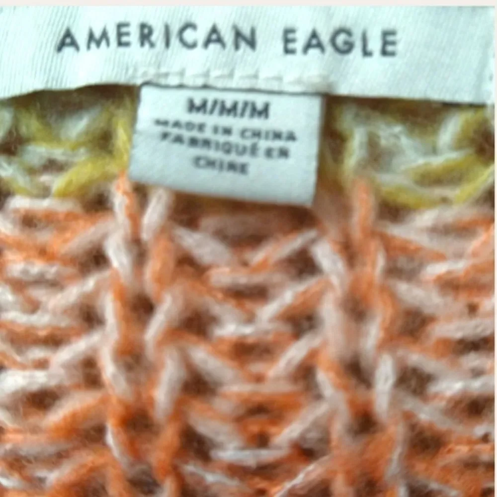 NEW! American Eagle Outfitters Multi Color Soft Sweater Size M
